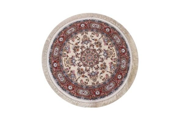فرش کلاسیک گرد تبریز کد 1014 درجه1