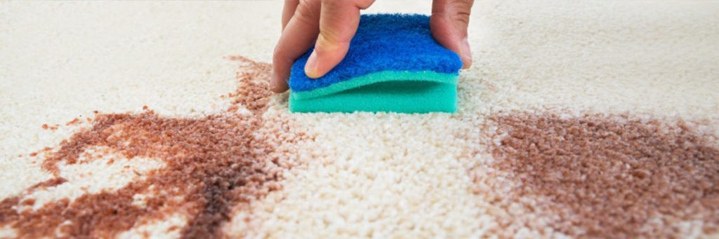 تمیز کردن لکه های روی فرش