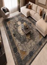 فرش ماشيني 4*3 ايوان 700-2550-8رنگ دياکو دودي درجه1