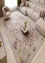 فرش ماشيني 4*3 سناباد 1200-3600-9رنگ گيلاوا روناسي درجه1