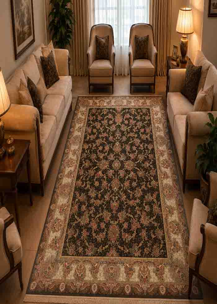7745-4 فرش ماشيني 3/5*2/5 سناباد V1034 - تصویر 1