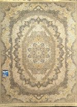 فرش ماشيني 3*2 سناباد  زرين بهاران طلاکوب - تصویر 3
