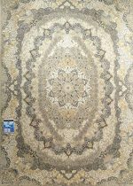 فرش ماشيني 3*2 سناباد  زرين بهاران طلاکوب - تصویر 2