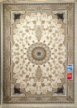 فرش ماشيني 3*2 سناباد  گلريز کرم صدفي - تصویر 3