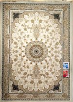 فرش ماشيني 3*2 سناباد  گلريز کرم صدفي - تصویر 2