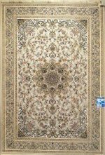فرش ماشيني 3*2 سناباد 1200-3600-9رنگ گلمهر نقره اي درجه1 - تصویر 3
