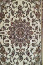 فرش ماشيني 3*2 تبريز 1270 کرم 6876 - تصویر 5