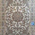 فرش ماشيني 3*2 نقره اي 7493